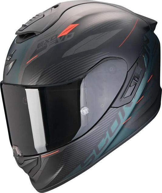 Casque moto Exo-1400, Scorpion Evo 2 Air Luma