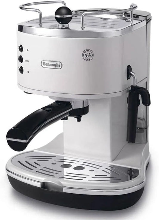 De'Longhi ECO 311 W, Cafetieres expresso, finition noire, finition argentée, finition blanche