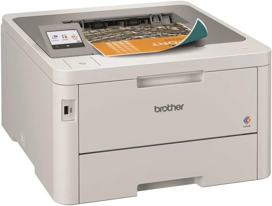 Brother imprimante HL-L8240CDW, Imprime jusqu'à 30 Pages par Minute, Couleur, Recto Verso, WiFi, UBS, Ethernet, Compact & Silencieuse