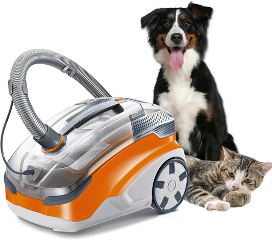 Aspirateur, THOMAS Aqua+ Pet & Family, Idéal Poils d'Animaux, Fabriqué en Allemagne, Laveur sans Sac 1700W, Filtration à Eau