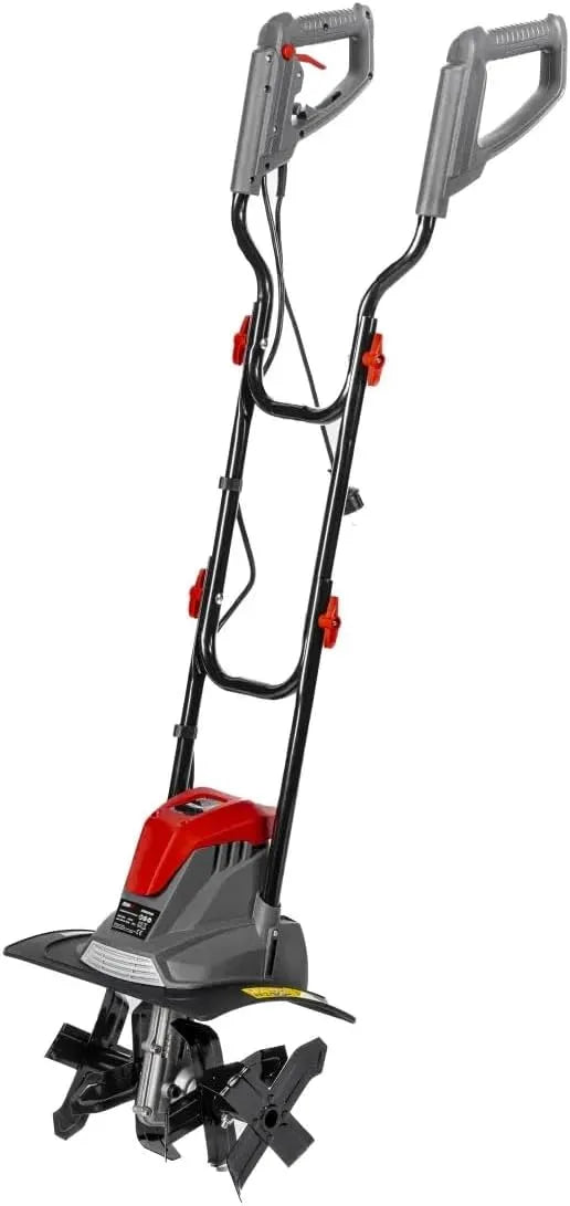 Motobineuse, Électrique 1050W 36 cm Largeur de Travail, 4 Fraises Acier, Terre Meuble et Aération Sol, Profondeur Efficace, Compacte et Maniable
