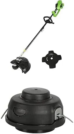 Greenworks débroussailleuse GD40BC 2926507, à Batterie avec Moteur sans Balai, Hauteur Réglable & Tête de Coupe pour Coupe-Bordures GD40BCB Séries