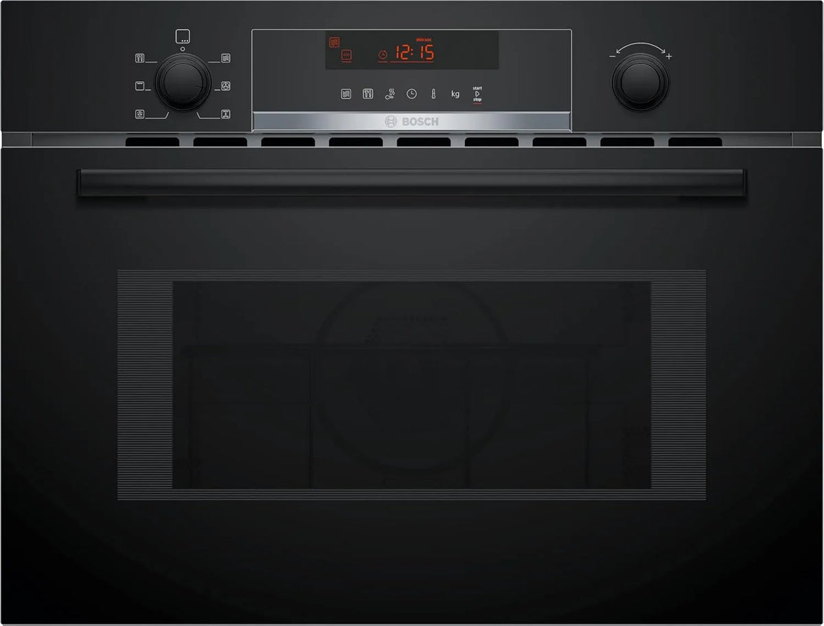 Bosch four CMA583MB0, Série 4, micro-onde combiné, Encastrable, finition noire