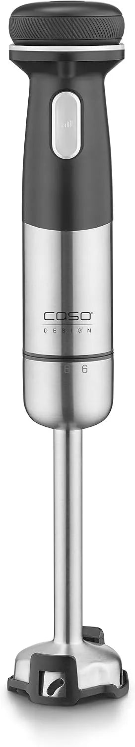 Caso mixeur, plongeant sans fil 4 en 1, Fonctionne sur batterie, hachoir, mousseur à lait, vitesse de 6 000 à 13 000 tr/min, Click & Mash, fouet