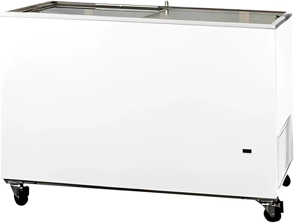 Congélateur 1750 MBH, avec porte vitrée 550 litres pour la restauration. c industriel, x 629 x 892 mm, capacité 555 L, avec portes coulissantes