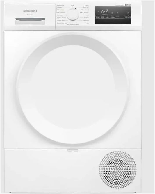 Siemens sèche-linge WT43H00DFR iQ300, pompe à chaleur, Programme Outdoor