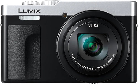 Panasonic appareil photo TZ99 20.3MP 30x, Vidéo 4K, Mode Selfie, Capteur, Wi-FI, Silver, Zoom Leica F3.3-6.4, Écran Tactile inclinable, Lumix