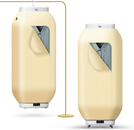 Sèche-linge Uten, puissance 600 W, Portable, Amovible électrique minuterie intégrée, Double Usage, Poser ou à Suspendre, pour Voyages D'affaires