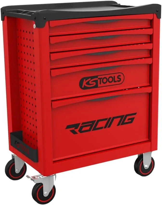 KS TOOLS, 855.0005, Servante d'atelier Vide Racing 5 tiroirs, Caisse à Outil