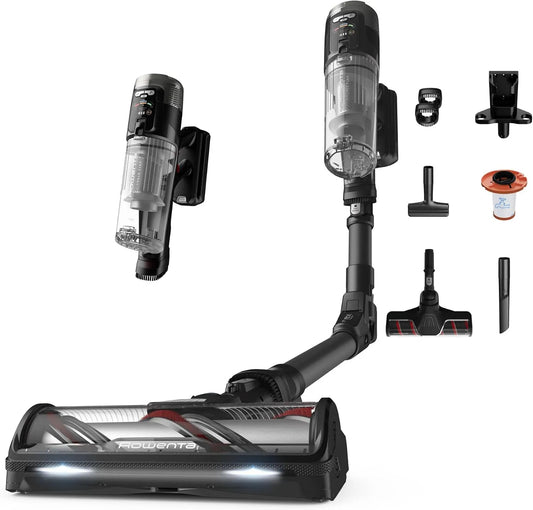 Rowenta aspirateur balai RH9L55E0, X-Force Flex 12.60 Neo, 150 AW, sans Fil, Modèle Allergie, Autonomie Longue duré