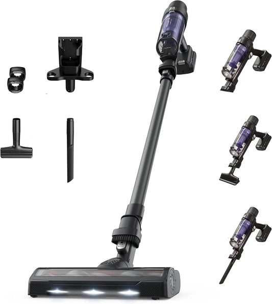 Rowenta aspirateur balai 45min RH6A33WO, X-Pert 7.60 sans Fil, Ultra Léger, Puissant 140W, Polyvalent, Autonomie, Efficace Tous Types de Sols