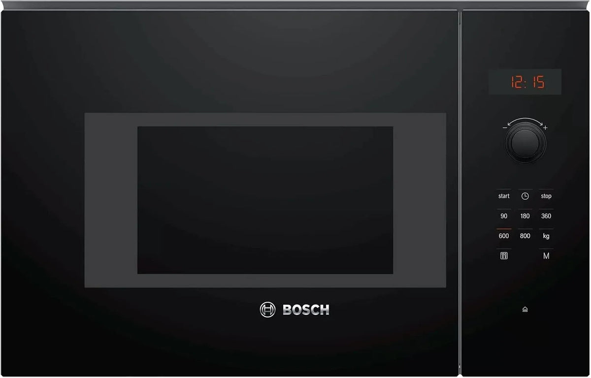 Bosch four à micro-ondes BFL523MB0B, Serie 4 encastrables finition noire