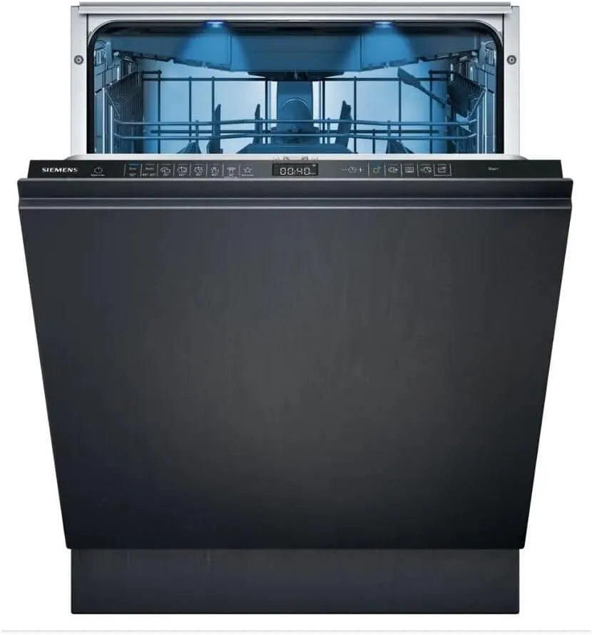 Siemens lave-vaisselle SX65ZX07CE iQ500, programme court varioSpeed, intelligent, à intégration totale, XXL, tiroir à couverts, fabriqué en Allemagne