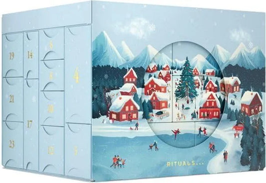 Calendar 2025 Rituals Advent, Calendrier de l'Avent Deluxe Beauté & Soins, The Ritual of Advent Deluxe, C t Cadeau Luxe avec Produits Rituals