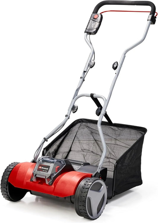 Einhell tondeuse GE-HM 18, à Main sans Fil /38 Li, avec 5 Lames en Acier affûtées, Solo Power X-Change, avec Une Grande précision
