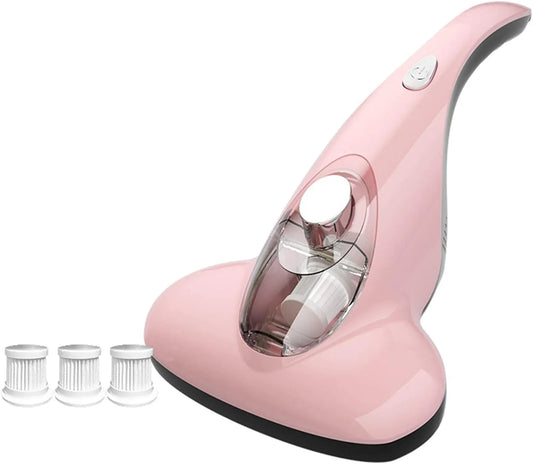 Aspirateur, à Main Sans Fil, collecteur de poussière Ultraviolet, avec, Rose