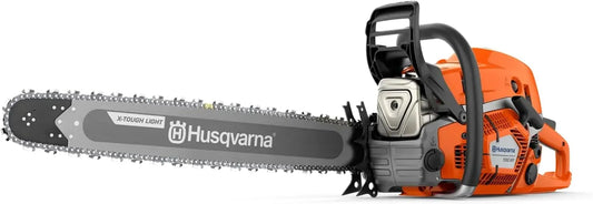 Husqvarna tronçonneuse 592XP, 92,7 cm³ de cylindrée et seulement 7,4 kg de poids pour un usage intensif professionnel