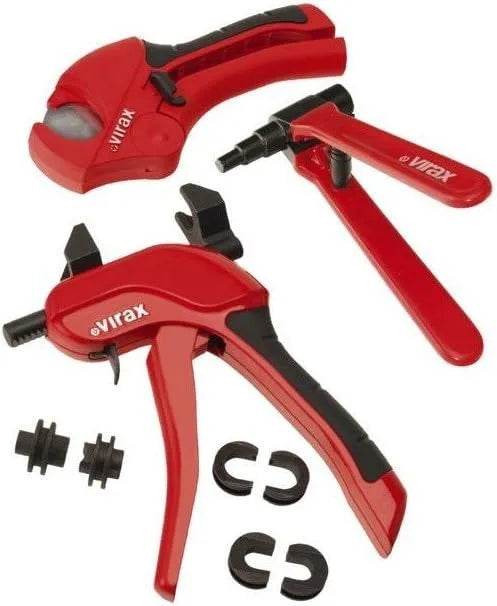 Sertisseuse Virax -16-20 + pince à expansion + coupe-tube PER 12 PC32 253361 Virax Pack