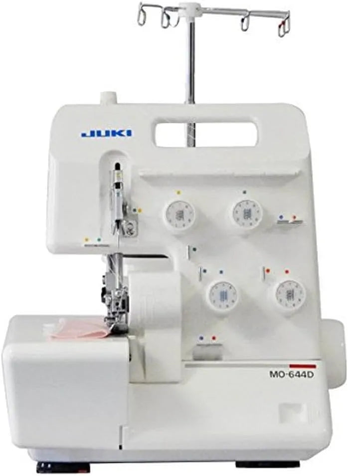Modèle Surjeteuse MO-644D Juki, dimensions 34 x 27 x 29,5 cm, Métal, finition blanche