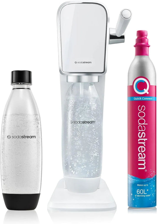 Lave-vaisselle, SodaStream Art Machine à Eau Pétillante et Soda, Blanche