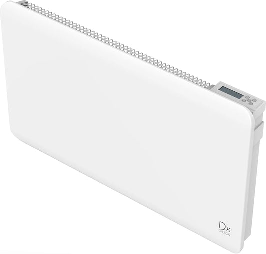 Radiateur DREXON PALMA, Électrique à Inertie Céramique 1500 W, Taille 82 × 50 cm, Électrique finition blanche Mural