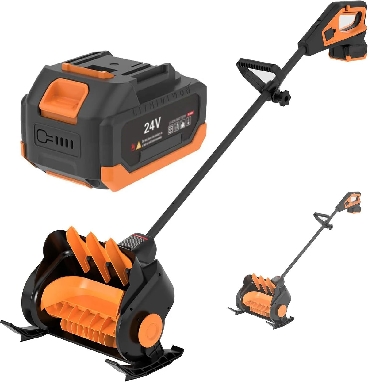 Neige de 12 pouces Souffleuse à, commande à 3 niveaux de vitesse, neige électrique, neige sans balais